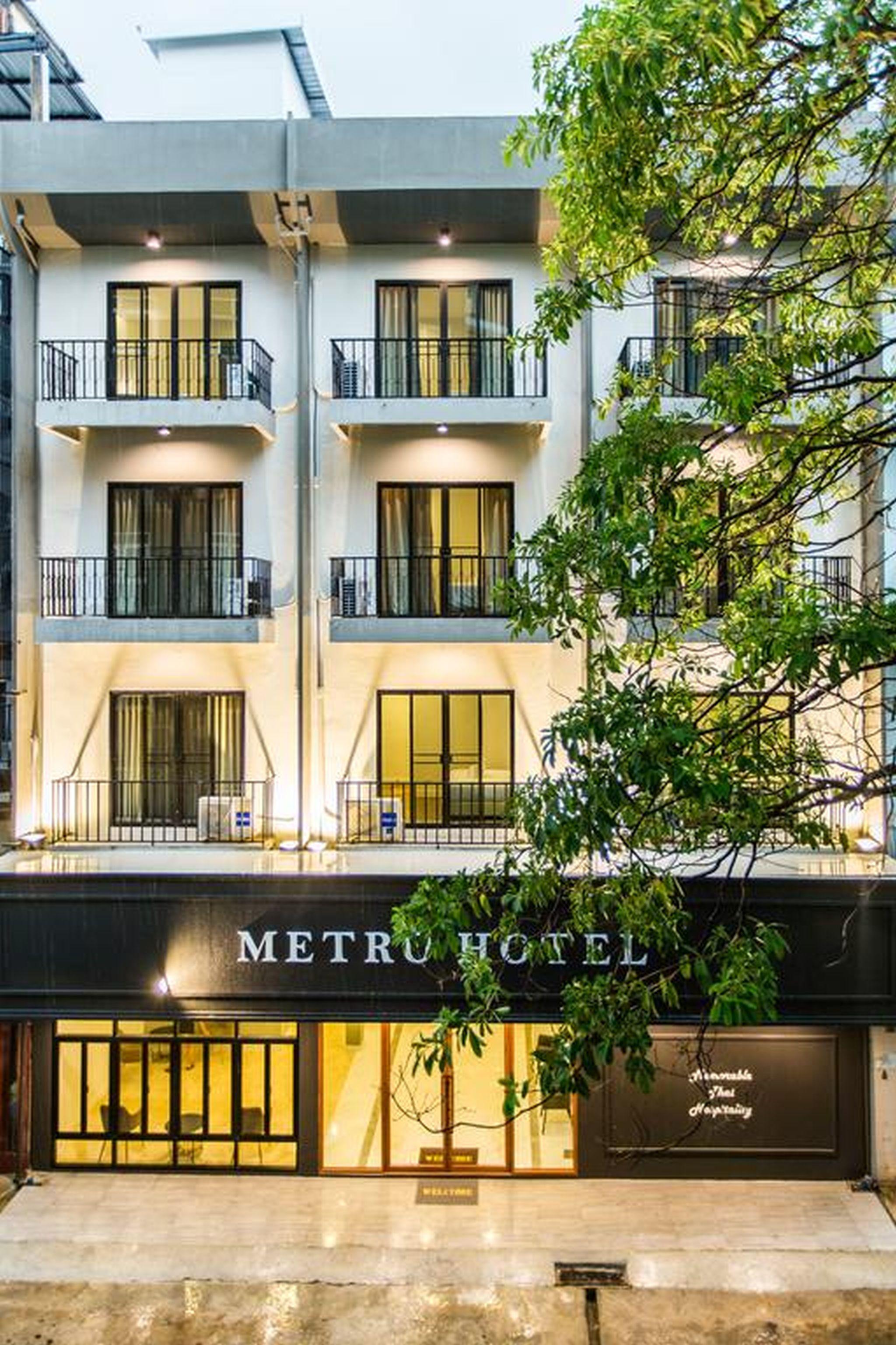 Metro Hotel Бангкок Экстерьер фото
